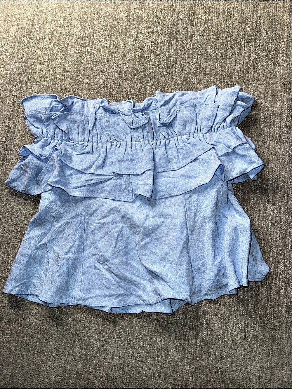 Sienna Sky Girls Blue Ruffle Dress Size M